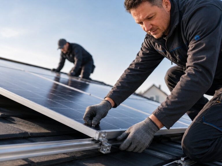 Schritt 3: Installation der Photovoltaik-Anlage